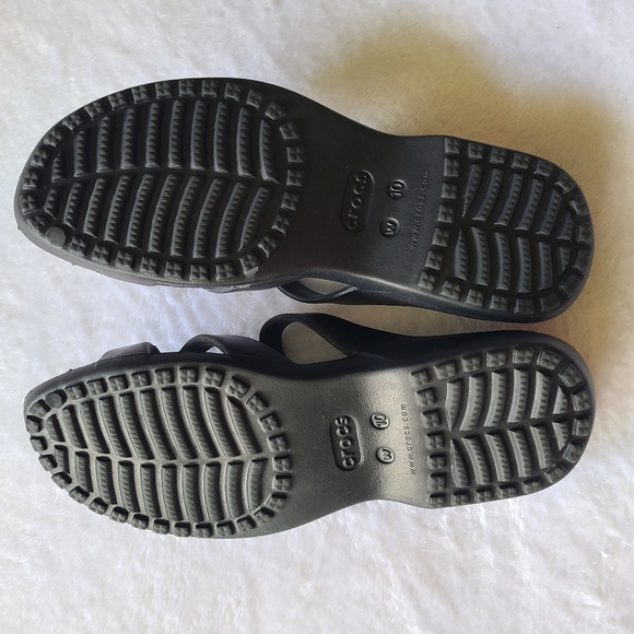 Crocs Meleen Crossband Slip on Sandals US Women's 10 - Picture 5 of 6